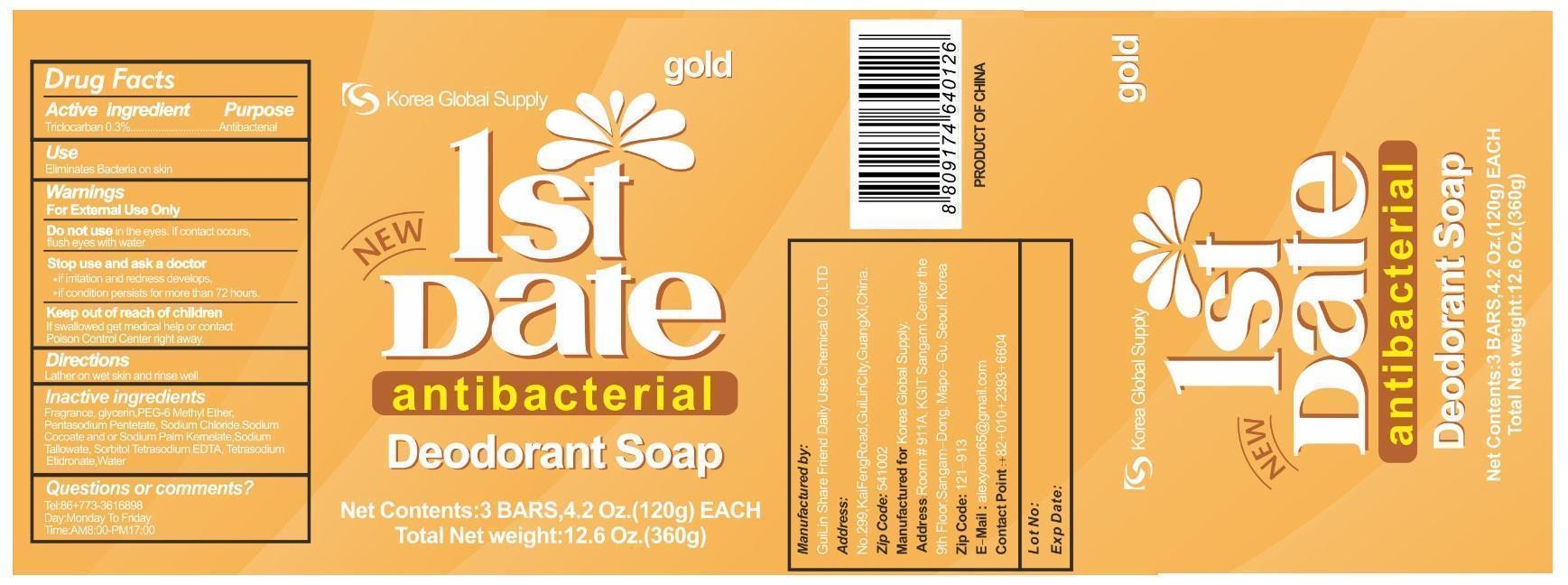 1st Date Antibacterial